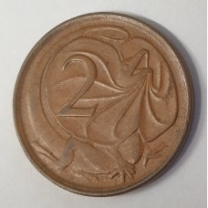 AUSTRALIA 1967 . TWO 2 CENTS COIN . ERROR . VARIETY . BLUNT FIRST CLAW